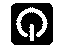 Two-color 8-bit power icon