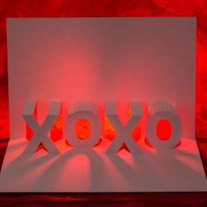 XOXO Popup Card