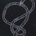 Rune Snake Gocco Print