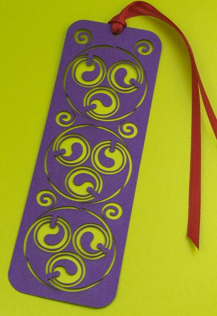 Celtic Triskelion Bookmarks
