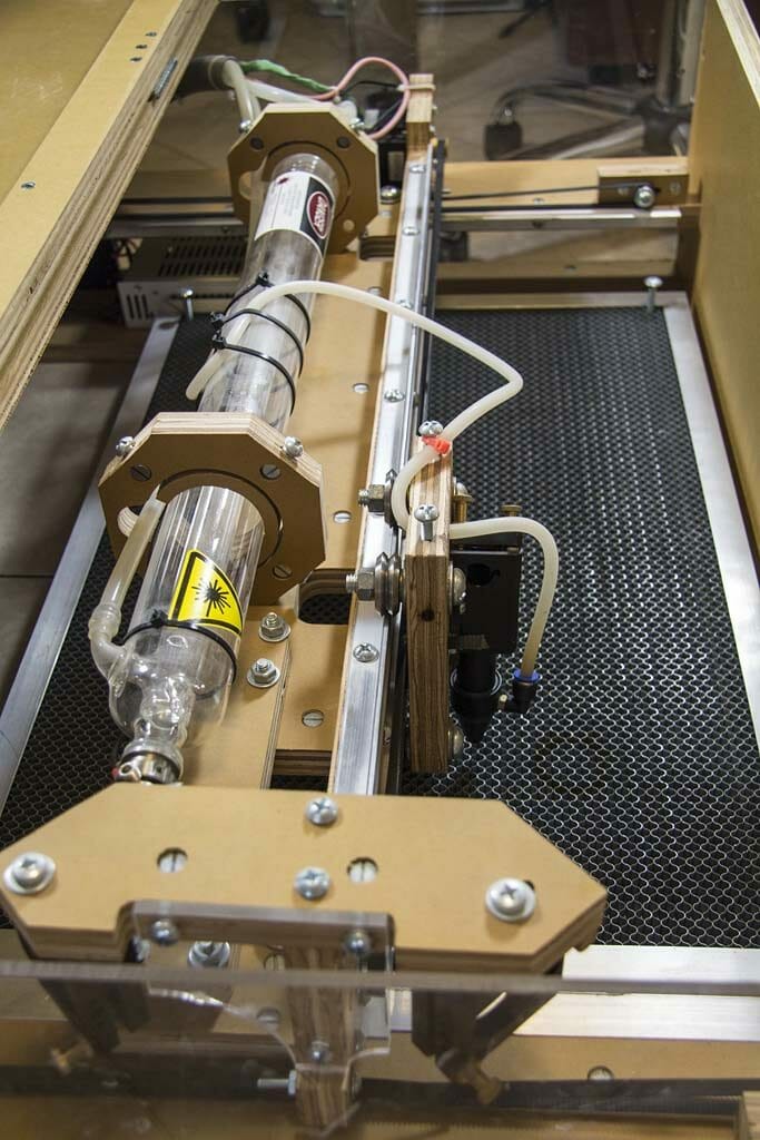 Blacktooth Laser Cutter Gantry and Tube