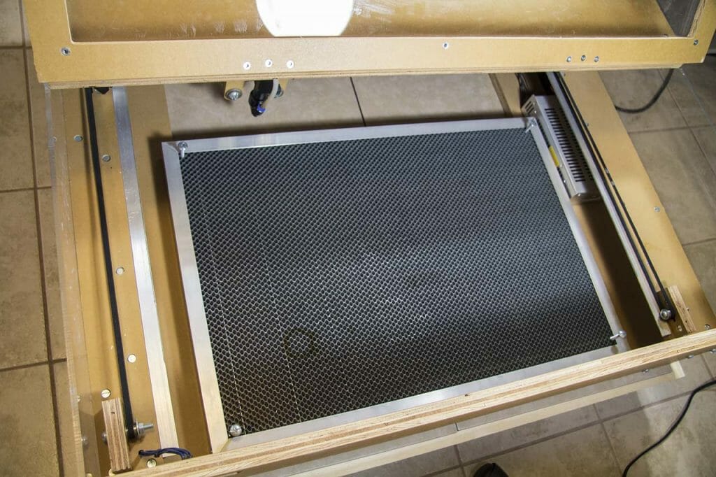Blacktooth Laser Cutter with Steel Honeycomb