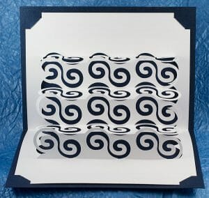 Celtic Sea Origamic Architecture Pop Up Card