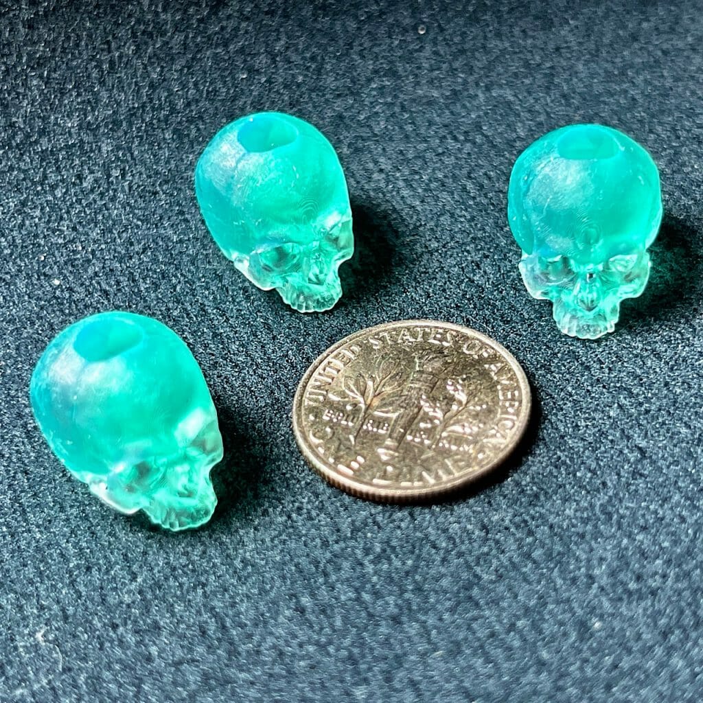 Skull Beads (UV Cured)