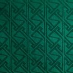 Celtic Key Pattern Embossed Velvet