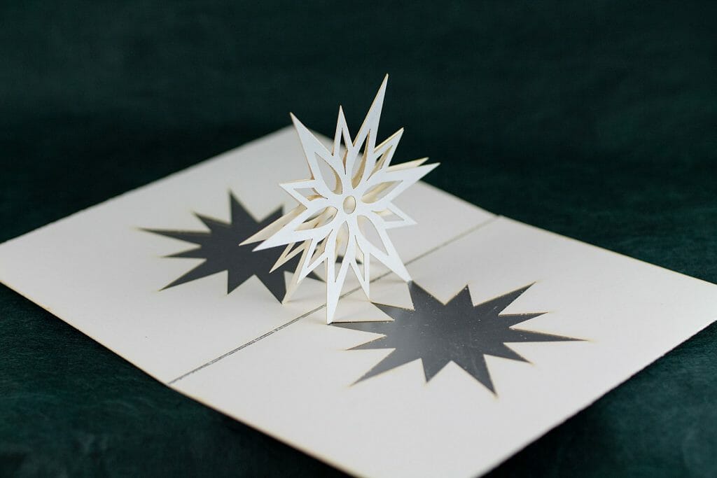 Snowflake Pop Up Card (2002)